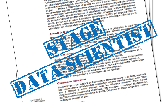 Offre stage Data-science